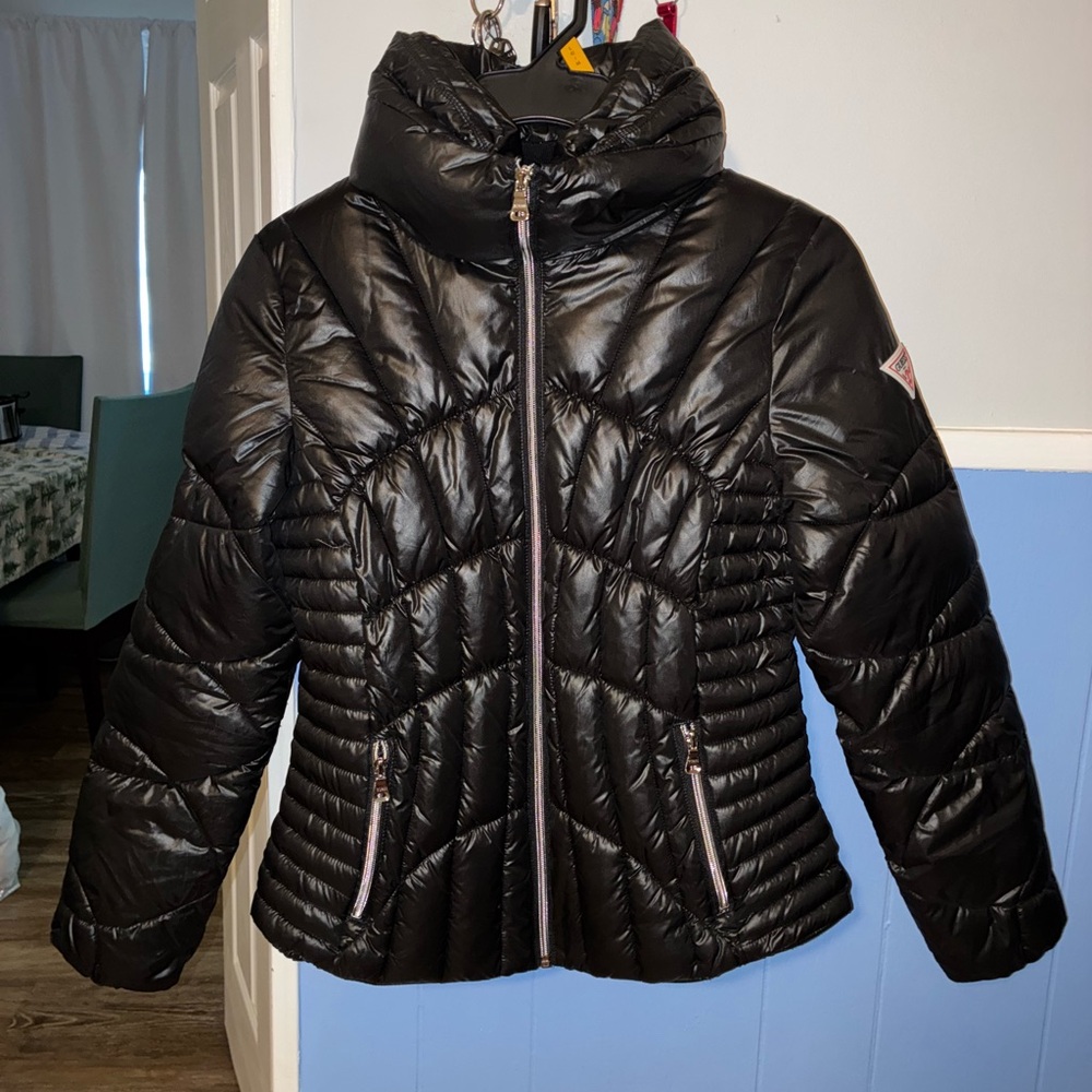 Guess Black Puffer Jacket
